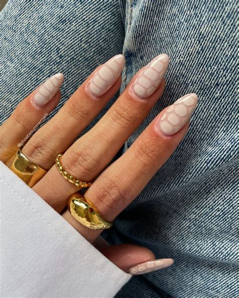 Snake Print Nail Inspo 🤎 Pretty Nail Art Designs Pretty Nails