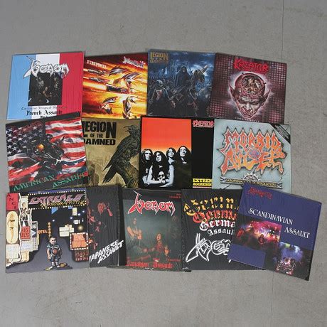 Vinylskivor St Bl A Venom Judas Priest Morbid Angel Vrigt