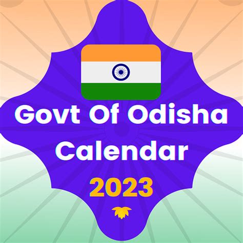 State Govt Calendar 2025 Odisha Neila Jaquith