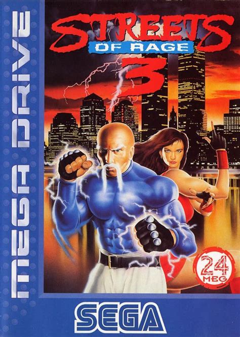 Streets Of Rage Genesis Box Cover Art Mobygames