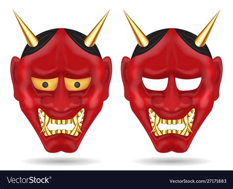 Japanese Demon Mask