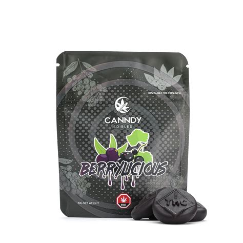 Canndy Edibles Mg Thc Gummies Berrylicious Naked Canada