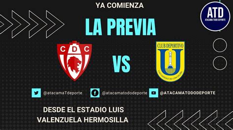 Previa Partido Por La Liguilla Ascenso Deportes Copiapó Vs U De Concepción Youtube