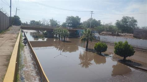 Clima en Ciudad Obregón hoy 7 de octubre Cielo nublado con poca