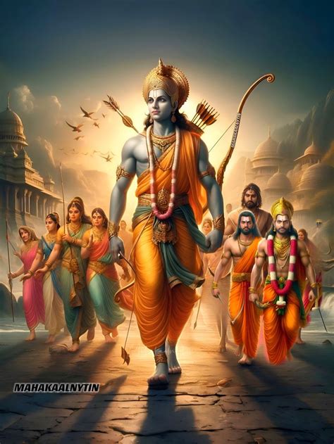 Lord Shree Rama In 2024 Ram Photos Shri Ram Photo God Illustrations