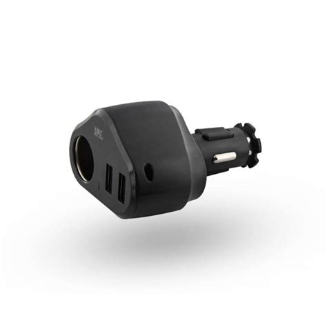 Cargador de mechero 3 en 1 con 2 puertos USB 4 8 A máx negro Norauto