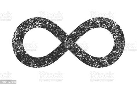 Infinity Symbol Icon Eternal Limitless Endless Life Logo Vector Illustration Image Isolated On