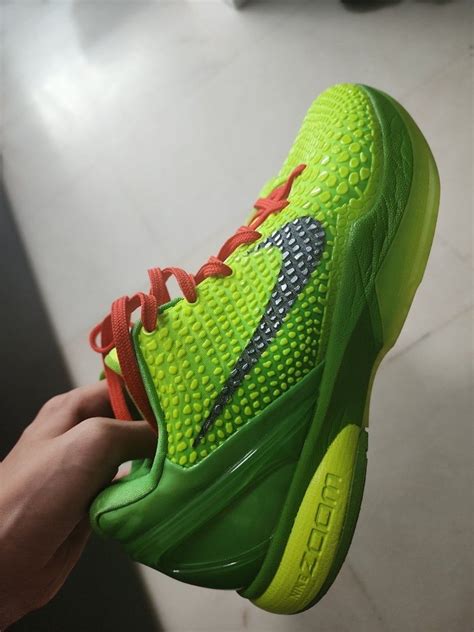 Kobe 6 Proto Grinch, Men's Fashion, Footwear, Sneakers on Carousell