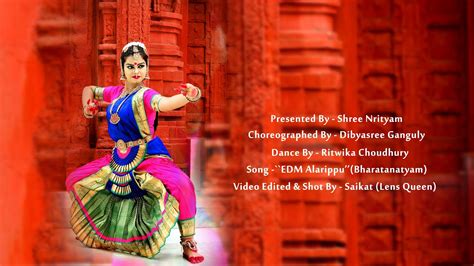 Edm Alarippu Ii Bharatanatyam Ii Indian Classical Dance Ii Ritwika