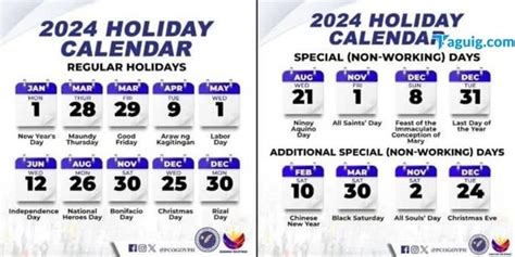 All Holidays In 2024 Philippines - Neile Winonah