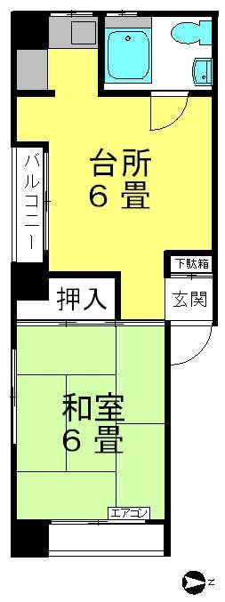 【ハトマークサイト】東京都江東区清澄3丁目の タカノマンション5－a 1k マンション