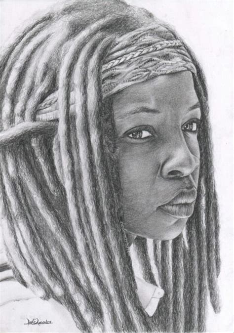 Pin on Michonne Fan Art