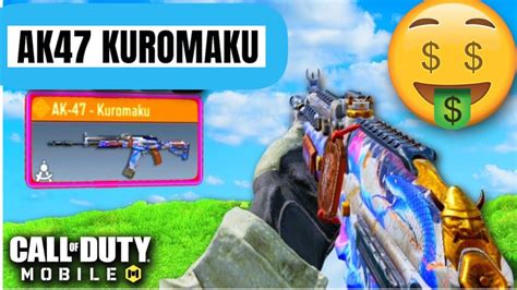 Call Of Duty Mobile Ak 47 Kuromaku LendÁria Insana Youtube