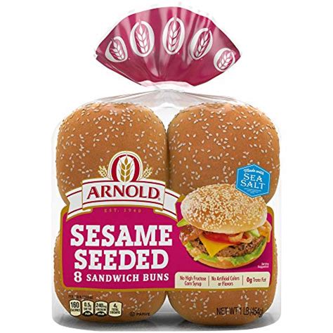 Reviews For Arnold Sesame Seeded Sandwich Buns 8 Buns 16 Oz Bestviewsreviews