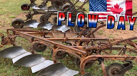 Squatch253 Rick Bork 2022 Plow Day With Caterpillar D2 D4 Farmall