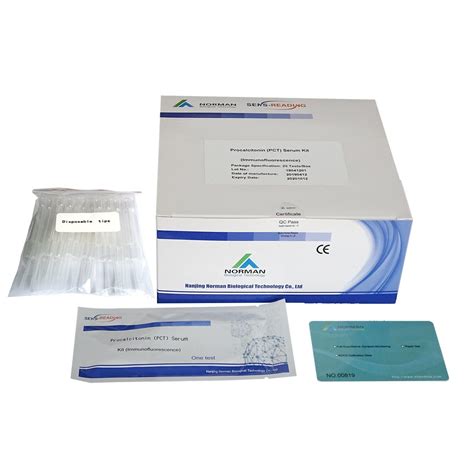 Poct Clinical Laboratory Blood Rapid Test Kit Crp Pct Pth Fer D Dimer