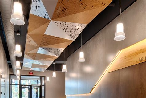 Wood Effect Suspended Ceiling Tiles Shelly Lighting