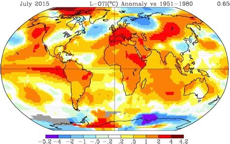 July Was The Hottest Month In Earths Hottest Year On Record So Far