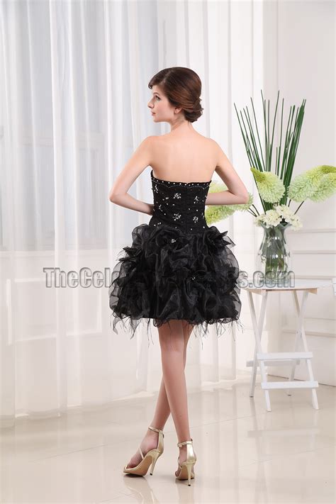 Gorgeous Short Black Beaded Party Dress Little Black Dresses ...