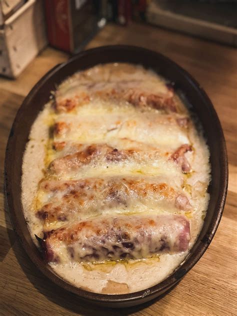 Endives Au Jambon Chicons Aux Gratins Recette Belge