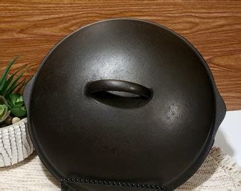 Wagner Ware Griswold Qt Cast Iron Dutch Oven Pot Vintage Double