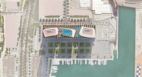 Sobha Seahaven At Dubai Harbour Master Plan