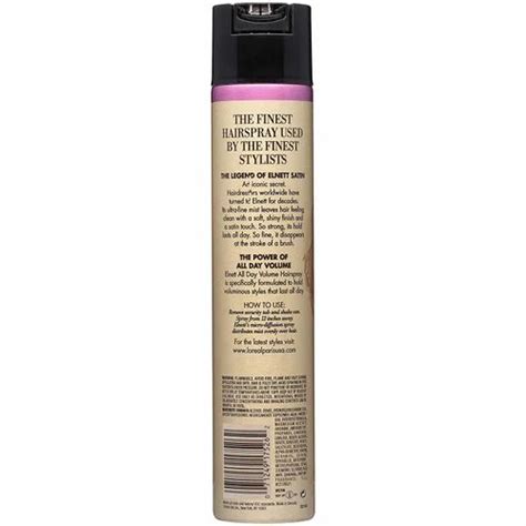 L Oreal Paris Elnett Satin Hairspray Volume Extra Strong Hold 250 ML