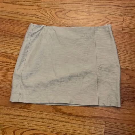 H M Skirts Hm Linen Mini Skirt Poshmark