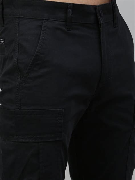 Dark Gray Men’s Premium Cotton Cargo Pants Necked Store