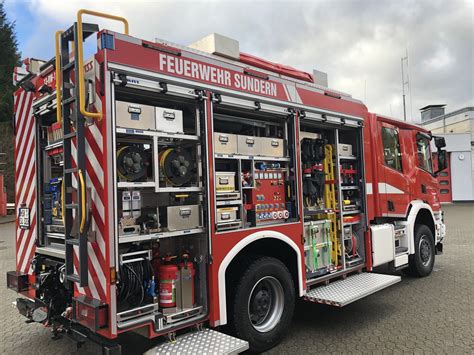 Neuer Rüstwagen für Feuerwehr Sundern In Zukunft schweres Gerät