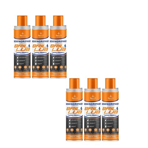 Kit Lubrificante Desengripante Spray Bril Lub Ml G