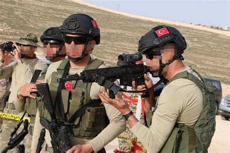 Turkish Special Forces J Ak Team During Th Annual Warrior