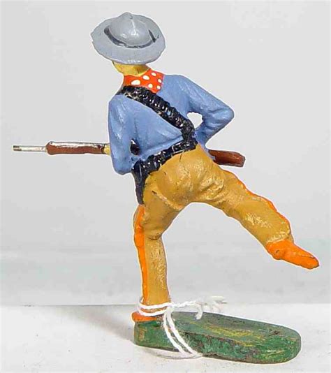 Elastolin Cowboy St Rmend Mit Gewehr Germantoys De