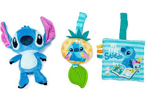 Disney Baby Stitch 3 Piece Baby Gift Set - 081787813236