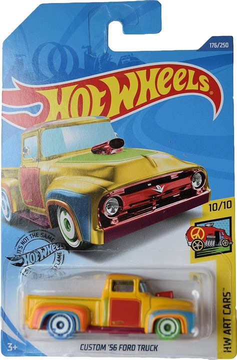 Hot Wheels Custom 56 Ford Truck Art Cars 1010 Treasure Hunt Toys And Games