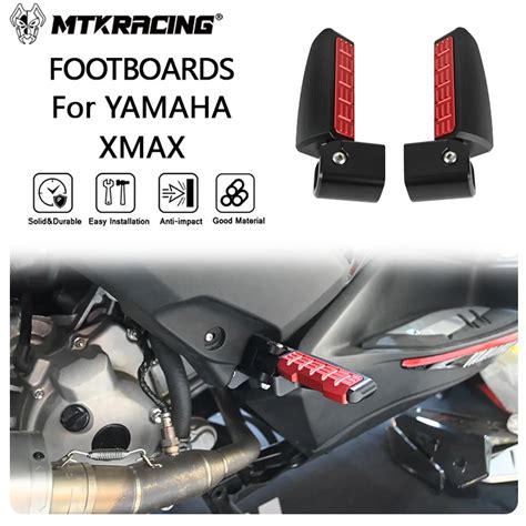 MTKRACING FOOTBOARDS For YAMAHA XMAX 2023 2024 Motorcycle Footboard