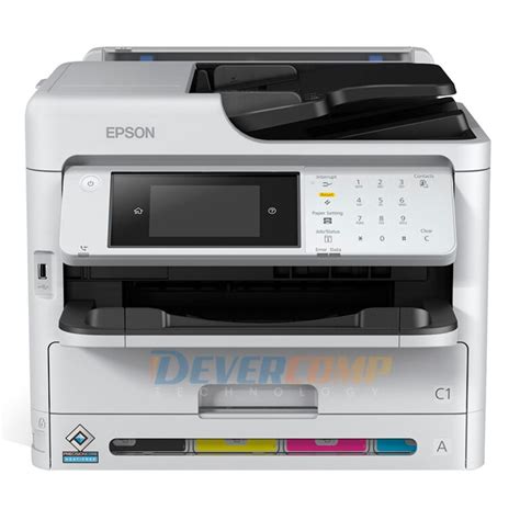 Impresora Epson Workforce Wf C Multifuncional Wifi Red