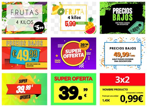 Carteles De Ofertas Para Imprimir Gratis