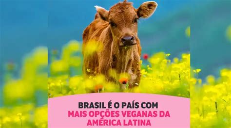 Brasil lidera ranking de países mais ofertas veganas na América