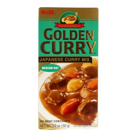 S B Golden Curry Medium Hot G