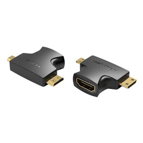 Vention Mini Hdmi Male Micro Hdmi Male To Hdmi Female Adapter Ven