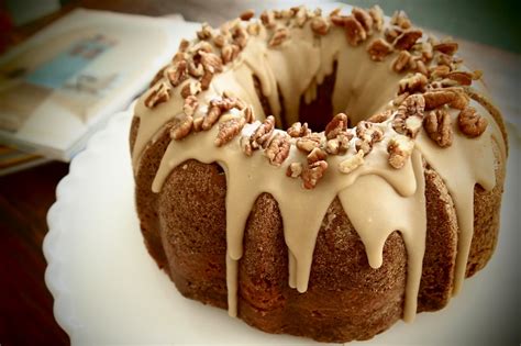 Mini Baker Apple Cream Cheese Bundt Cake With Praline Frosting