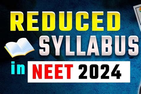 NEET 2024 Reduced Syllabus PDF By NMC Biology Chemistry Physics NTA