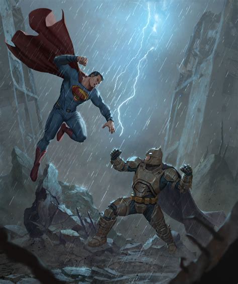 Artstation Batman V Superman Fan Art Iqnatius Budi Batman Vs