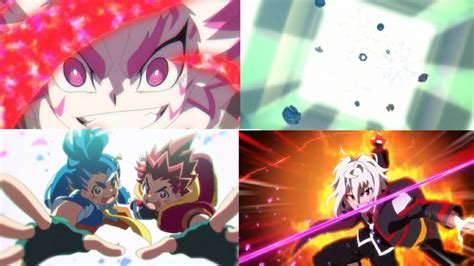 Beyblade Burst Sparking Episode 51and52 Shu And Lean Vs Hyuga And Hikaru Full Battle Youtube