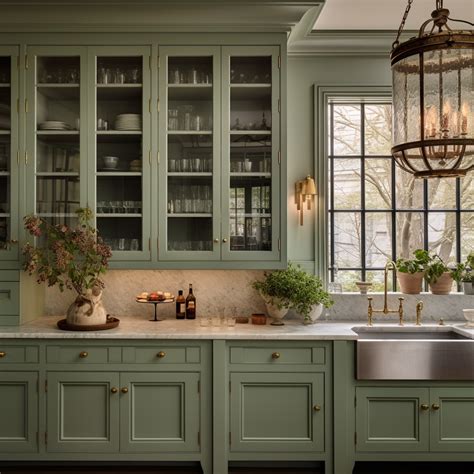 Gorgeous Paint Colors For Your Dream Green Kitchen Ruff Details