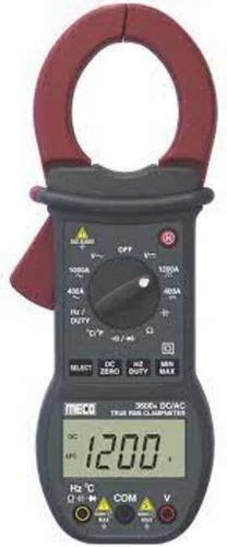 1000A MECO 3600 Digital Clamp Meter 1200AMP AC DC 750V AC 1000V DC At