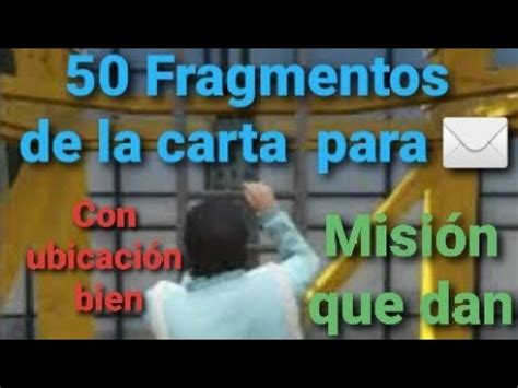 GTA V Fragmentos de la carta con Misión de Extraños y Locos Guia