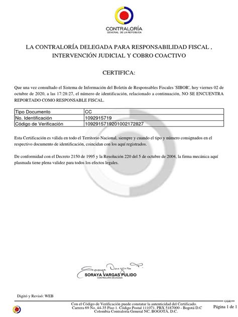 Certificado Fiscales Pdf