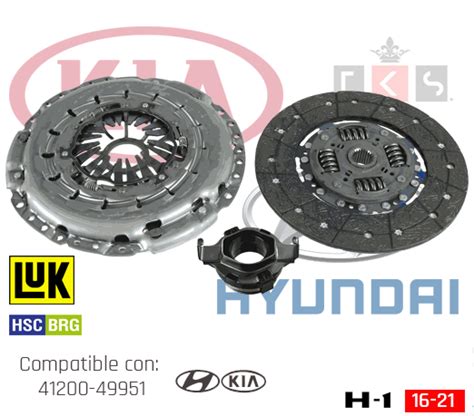 Kit De Embrague Hyundai H Tks Mobil